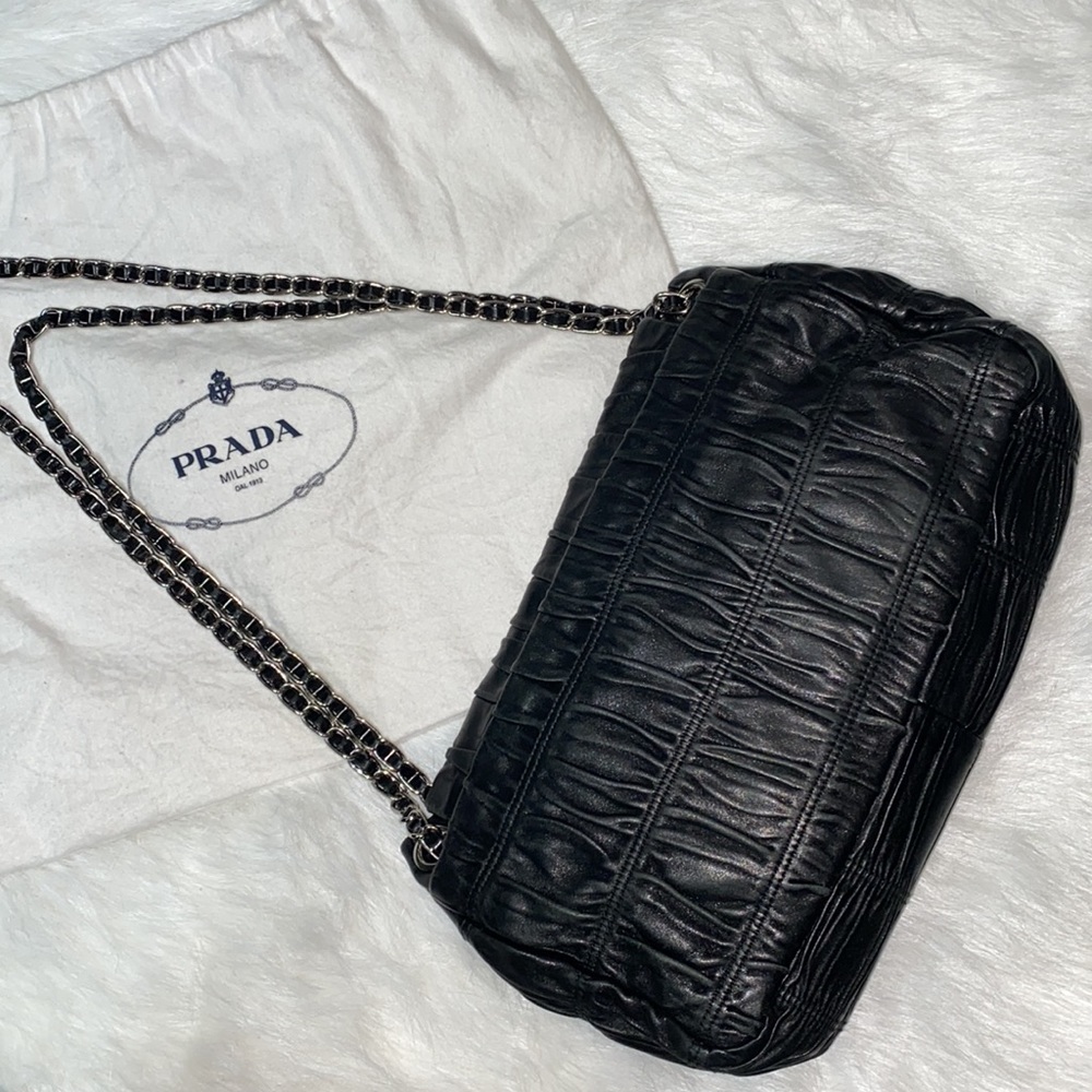 Prada Nappa Gaufre Chain - Picture 7 of 16